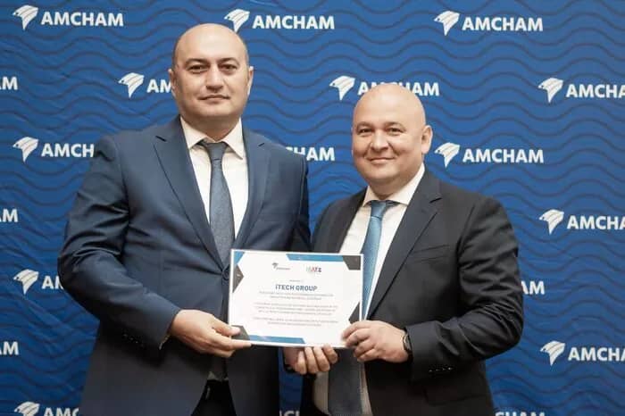 iTech Group special award at AmCham May Business Luncheon (22 May 2025)