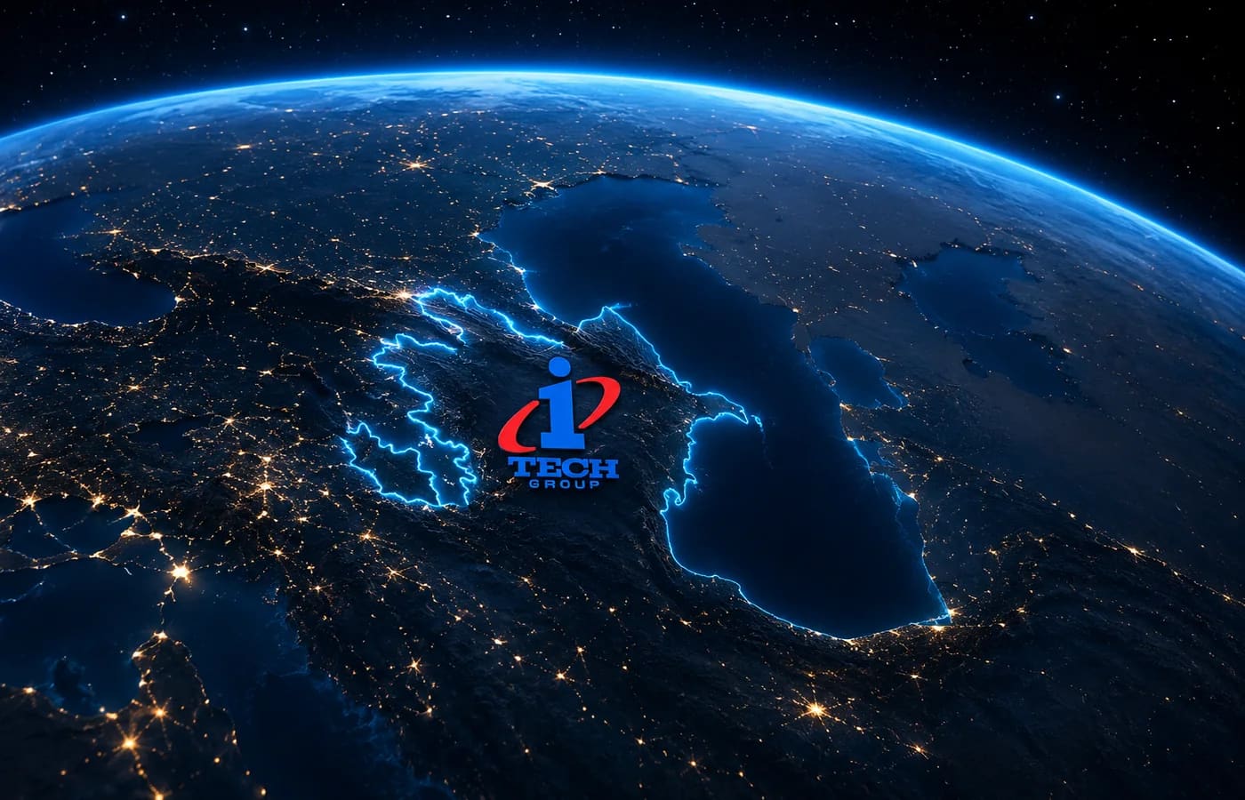 Azerbaijan from space — iTech Group's regional reach